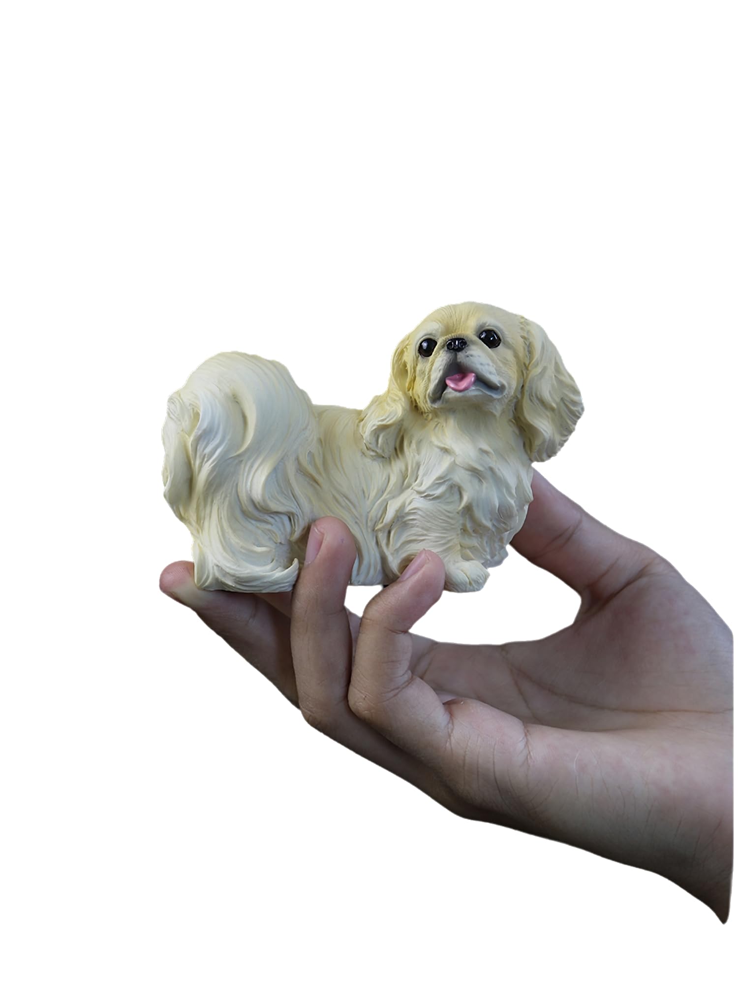 ★ハンドメイド★ いっしょにおでかけ ペキニーズ ぬいぐるみ グレージュ Amazon.co.jp: TALKLEK リアルな樹脂ペキニーズの置物、犬のメモリアル